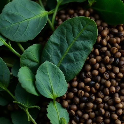 Dark leafy greens and lentils