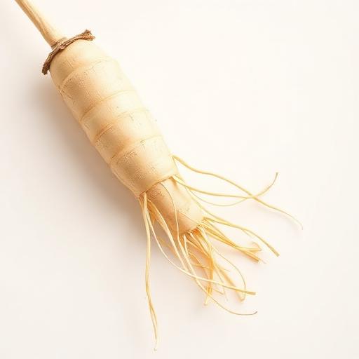 Whole panax ginseng root