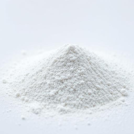 Pale magnesium mineral powder